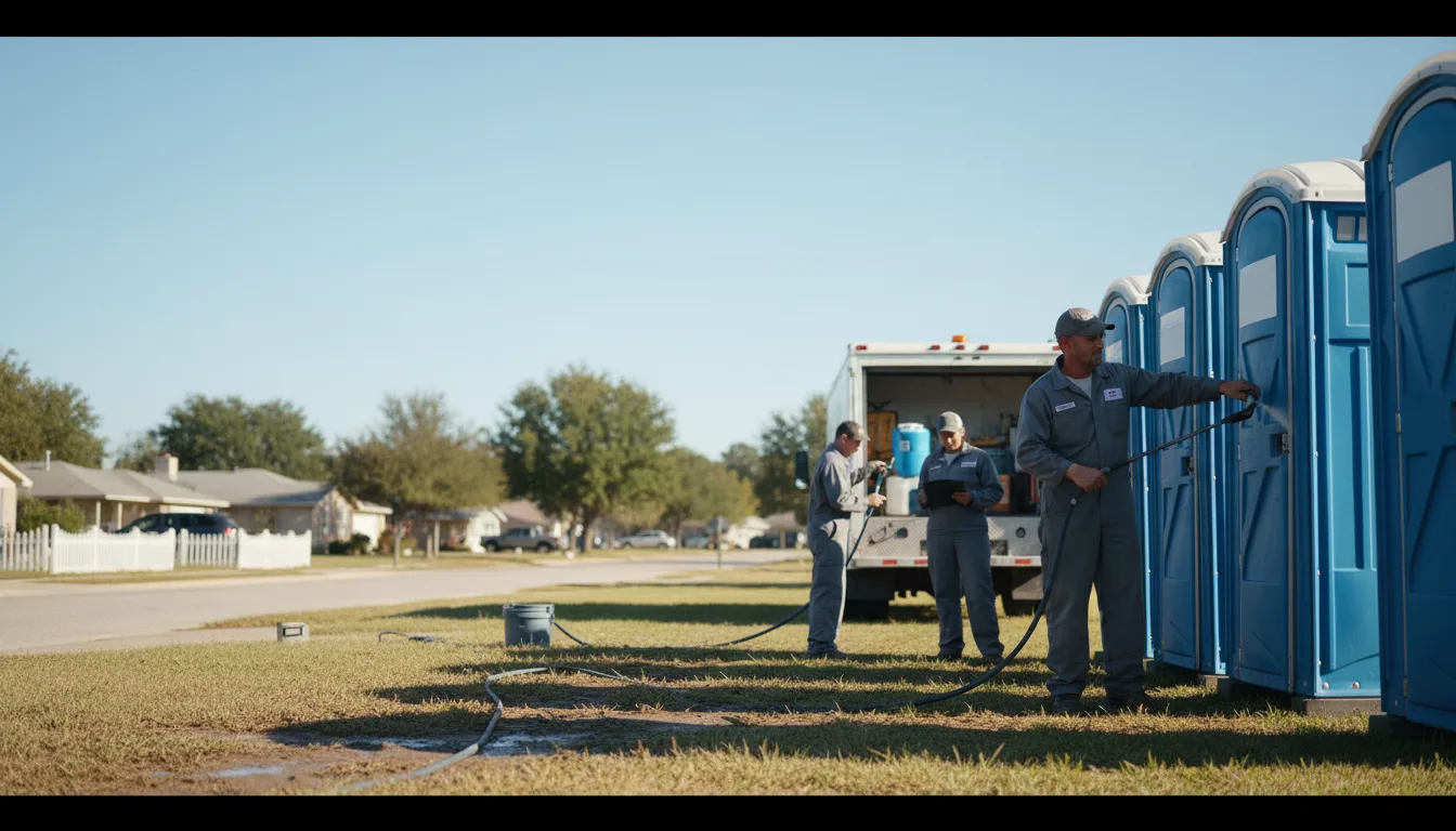 Long-Term Portable Toilet Rental in Bergman, AR near me